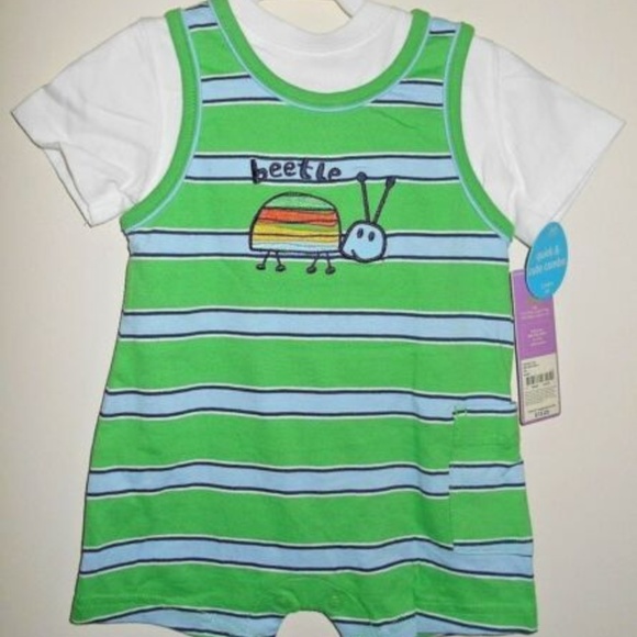 Infant Baby Boy Quick & Cute Combo 2 piece Set - Picture 2 of 6